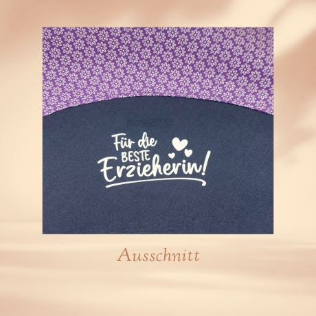 Geschenk für Erzieher / Erzieherinnen -  personalisierbar