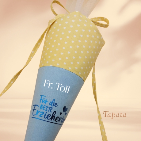 Geschenk für Erzieher / Erzieherinnen -  personalisierbar