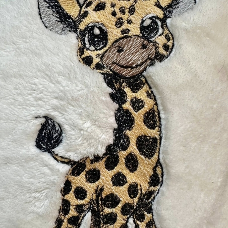 Ferberline Stickdatei Scribble Giraffe Imani ab 10x10