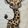 Ferberline Stickdatei Scribble Giraffe Imani ab 10x10