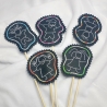 Kinder Blumenpieker 5x ITH Stickdatei plus Mehrfachbogen 