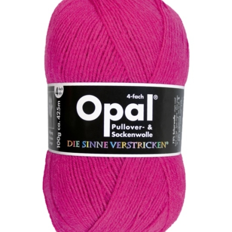 Opal Pink, 4-fädige Sockenwolle, Farbe 5194