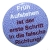 Kühlschrankmagnet Magnet 50mm rund Spruch Früh aufstehen