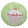 Kühlschrankmagnet Magnet 50mm rund Cupcake