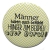 Kühlschrankmagnet Magnet 50mm rund Spruch Männer Gefühle