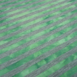 Stoff Baumwolle Jersey 9 mm Batik Streifen grau grün gestreift
