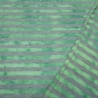 Stoff Baumwolle Jersey 9 mm Batik Streifen grau grün gestreift