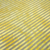 Stoff Baumwolle Jersey 9 mm Batik Streifen grau gelb gestreift