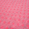 Stoff Baumwolle Jersey Herzen pink rosa melange Kleiderstoff