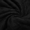 Stoff Kochwolle mit Rautenmuster Stepper schwarz gesteppt