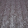 Stoff Stretch Querstretch Schlangen Prägedruck Design braun lila