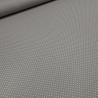 Stoff Baumwolle Jersey 2 mm Punkte Design taupé-grau weiß