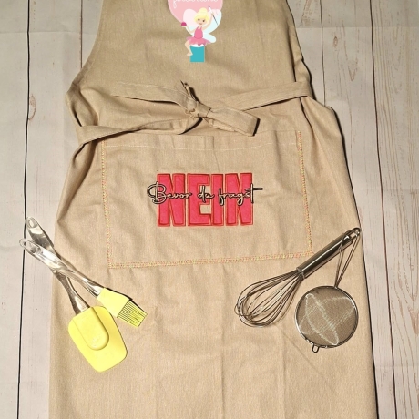 Ferberline Stickdatei Applikation NEIN ab 9x18