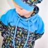 Jersey Schrift schwarz