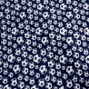 Stoff Baumwolle Jersey Fußball Fußbälle Bälle blau weiß schwarz