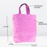 Tragetasche/Cordbeutel/Cordtasche/totebag/rosa Tasche/Beutel