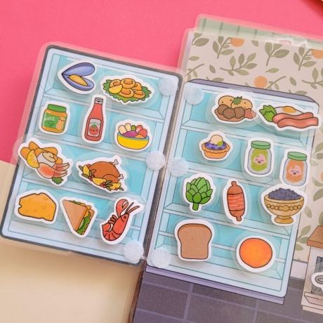 Toca Boca Familienhaus, Spielbuch, Handmade, Busybook, Spiel