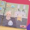 Toca Boca Familienhaus, Spielbuch, Handmade, Busybook, Spiel