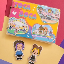 Toca Boca Life, Wochenende, Spielbuch, Handmade, Busybook, Spiel