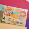 Toca Boca Life, Urlaub, Spielbuch, Handmade, Busybook, Spiel