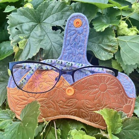 Brillenetui - Stickdatei by Michis Textilatelier