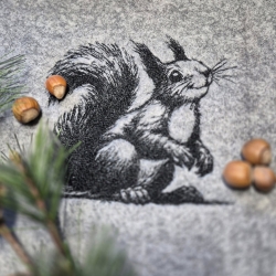 Ferberline Stickdatei Scribble Eichhörnchen ab 8x10