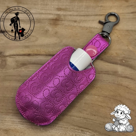 Lippenbalm Täschchen 5 Teilig - ITH  by Michis Textilatelier