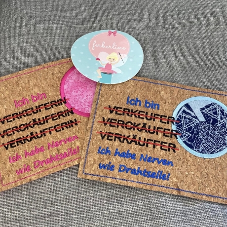 Ferberline Stickdatei Berufe raten 10x10 Paket 2