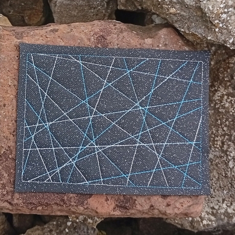 6x Füllmuster Linien neutral geometrisch Redwork Stickdatei