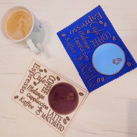 Kaffee Mugrug - Michis Textilatelier   