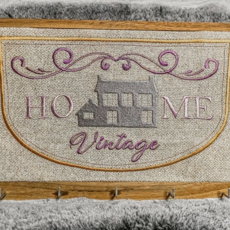 Ferberline Stickdatei Home Vintage ab 11x18cm