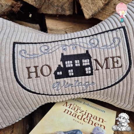 Ferberline Stickdatei Home Vintage ab 11x18cm