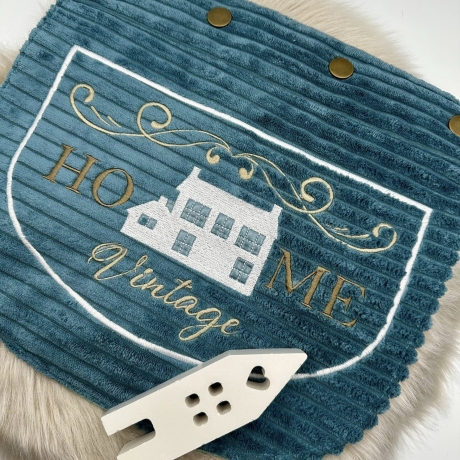 Ferberline Stickdatei Home Vintage ab 11x18cm