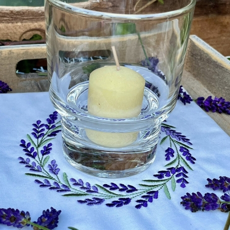 Lavendelkranz  - Stickdatei bei Michis Textilatelier