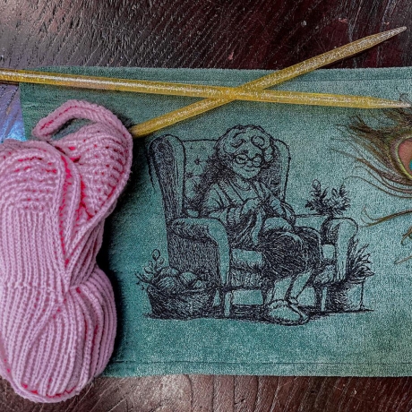 Ferberline Stickdatei Scribble Strickomi ab 13x15