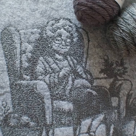 Ferberline Stickdatei Scribble Strickomi ab 13x15