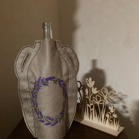 Lavendelkranz  - Stickdatei bei Michis Textilatelier