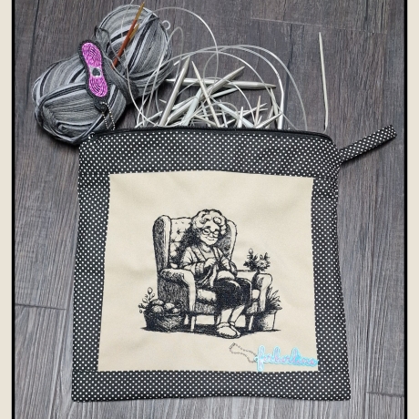 Ferberline Stickdatei Scribble Strickomi ab 13x15