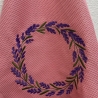 Lavendelkranz  - Stickdatei bei Michis Textilatelier