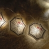 Spinne mit Netz Lichtdeko Halloween Stickdatei