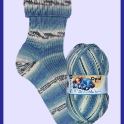 Opal Mitternachtstraum, 4-fädige Sockenwolle, Farbe 11645