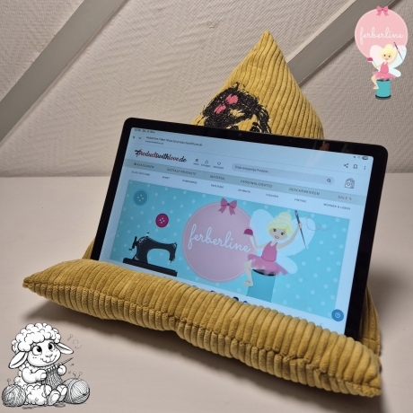 Ferberline Stickdatei Scribble Morgenkäffchen ab 13x18cm