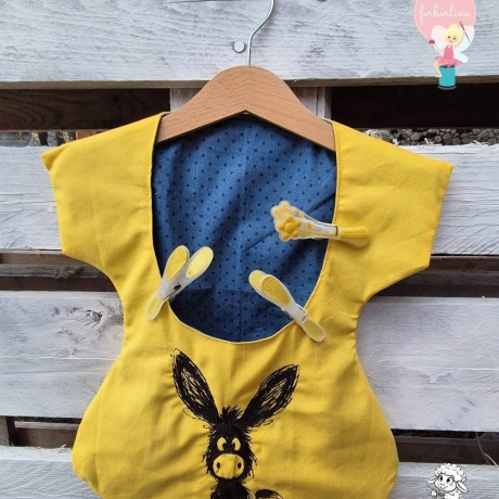 Ferberline Stickdatei Scribble Esel ab 9x10