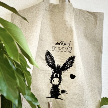 Ferberline Stickdatei Scribble Esel ab 9x10