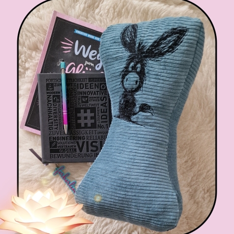 Ferberline Stickdatei Scribble Esel ab 9x10