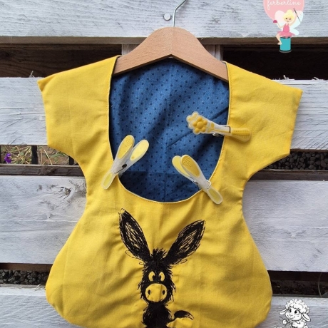 Ferberline Stickdatei Scribble Esel ab 9x10