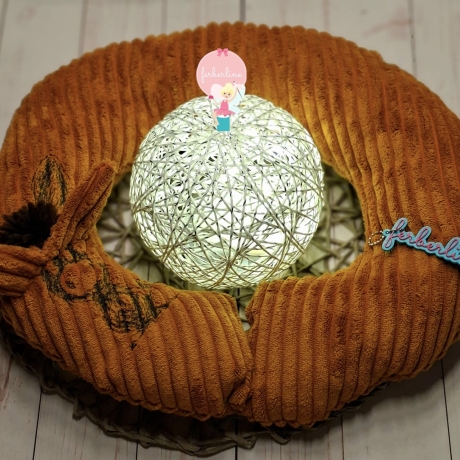 Ferberline Stickdatei Scribble Esel ab 9x10