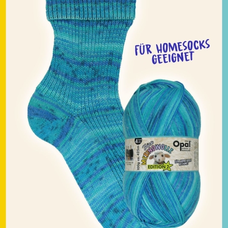 Opal Feine Merinowolle Ed.2, 4-f. Sockenwolle Fb. 11633