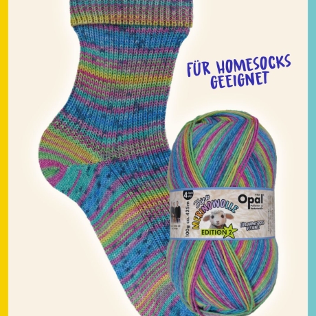 Opal Feine Merinowolle Ed.2, 4-f. Sockenwolle Fb. 11630