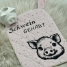 Ferberline Stickdatei Scribble Schwein Sweety ab 9x10